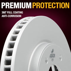 Metrix Premium Front Disc Brake Rotor Kit 92667MT suspension steering brake parts
