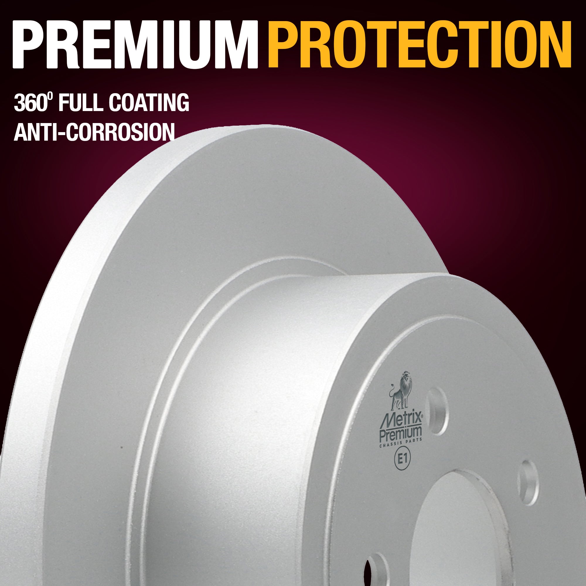 Metrix Premium Rear Disc Brake Rotor Kit 92487MT suspension steering brake parts