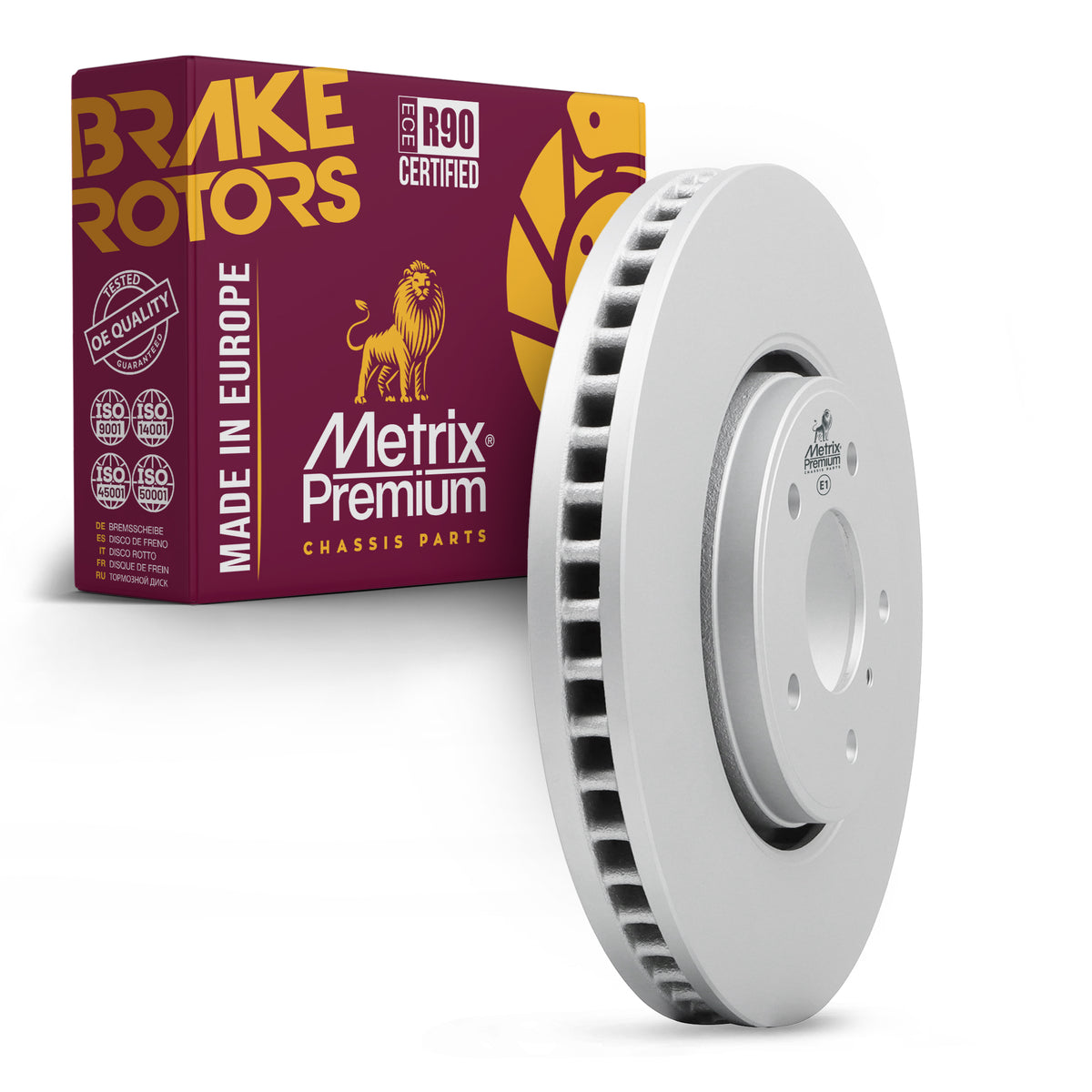 Metrix Premium Front Disc Brake Rotor 84358MF OEM fit auto parts