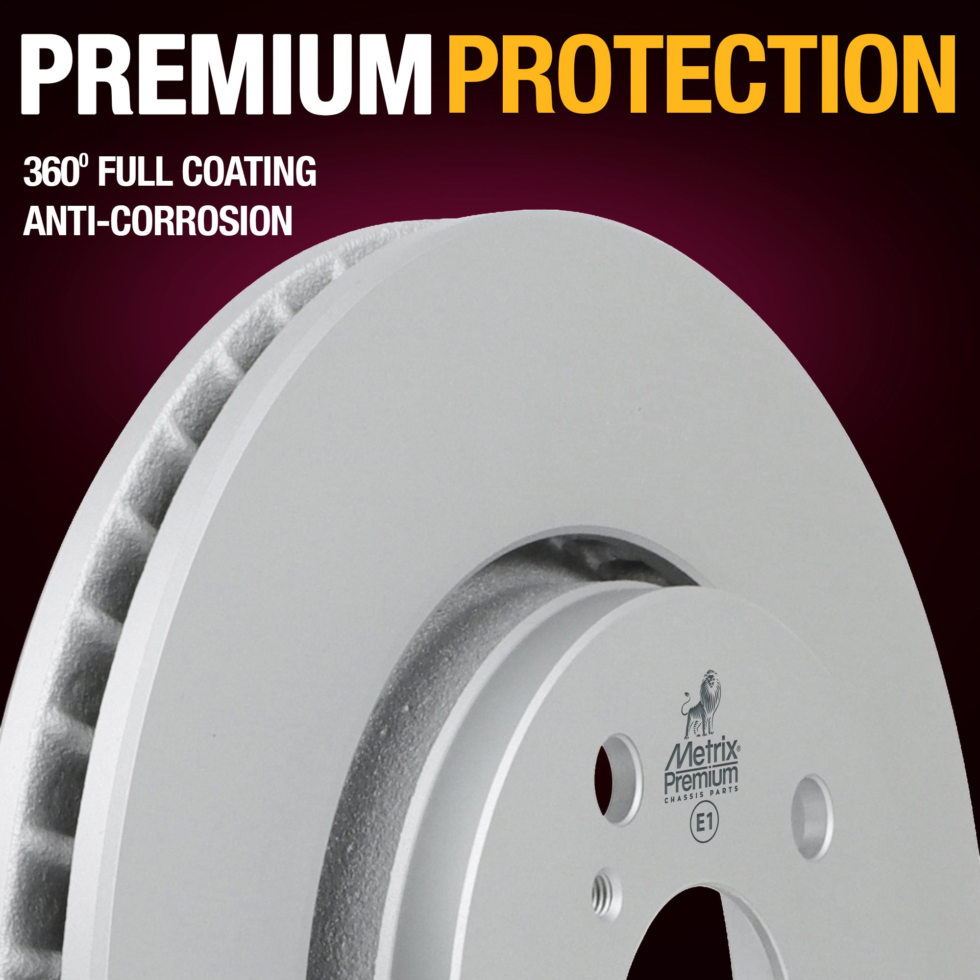 Metrix Premium Front Disc Brake Rotor Kit 92485MT suspension steering brake parts