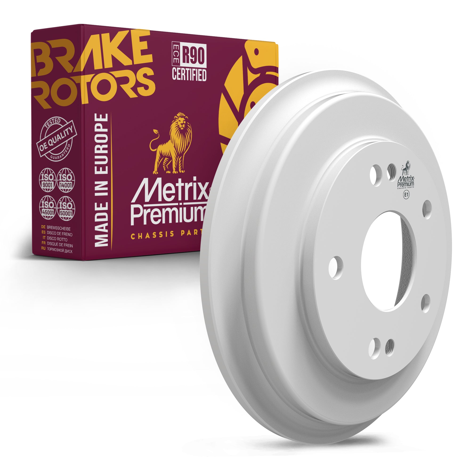 Metrix Premium Chassis Parts Rear Brake Drum 84385MF OEM fit auto parts