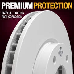 METRIX PREMIUM CHASSIS PARTS Disc Brake Rotor P/N:84415MF Fits: Dodge Caliber 12-07, Mitsubishi Lancer 17-08
