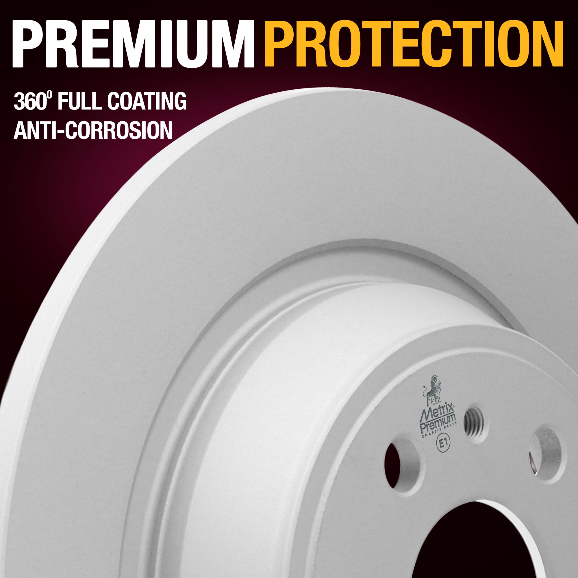 Metrix Premium Rear Disc Brake Rotor Kit 92315MT suspension steering brake parts