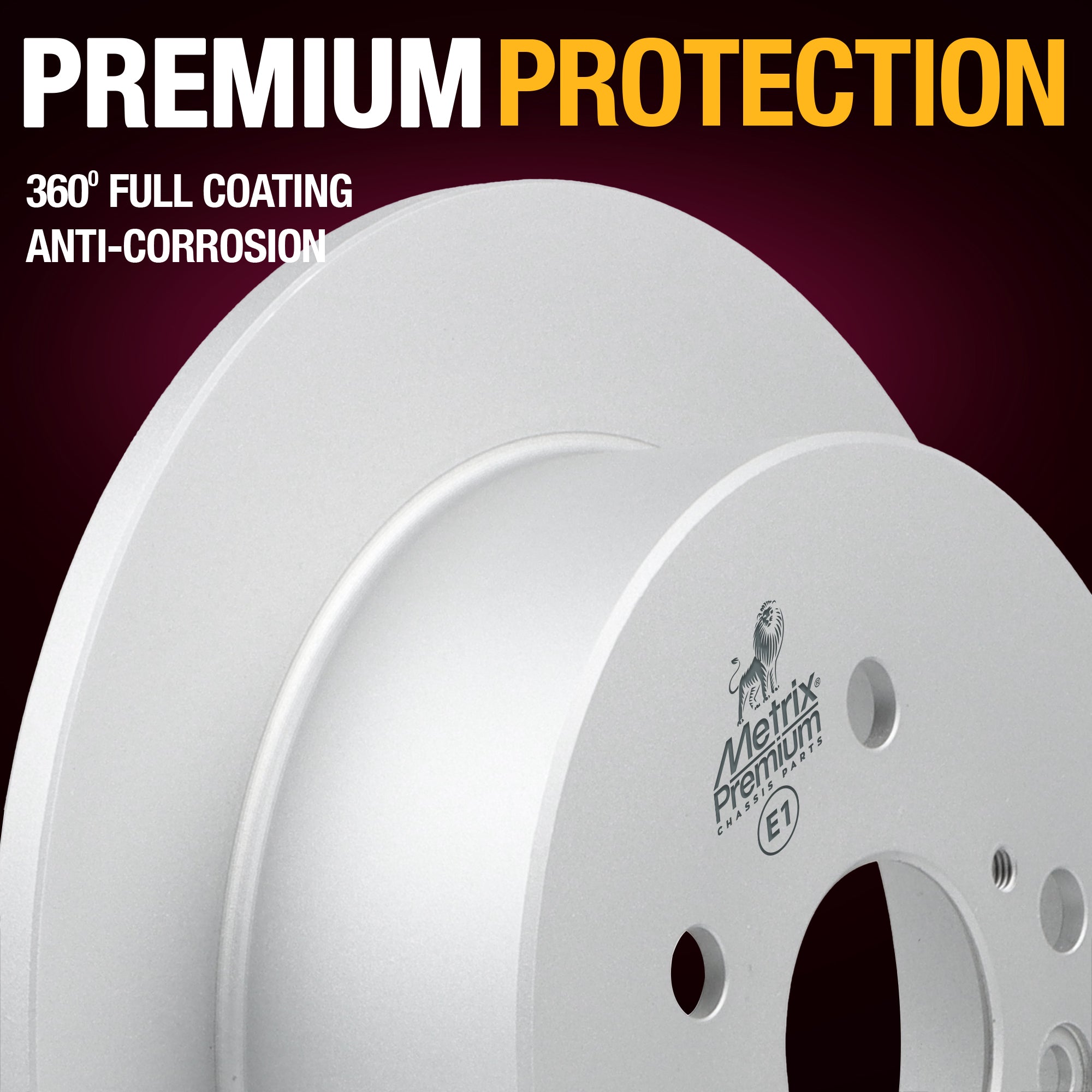 Metrix Premium Rear Disc Brake Rotor Kit 92665MT suspension steering brake parts