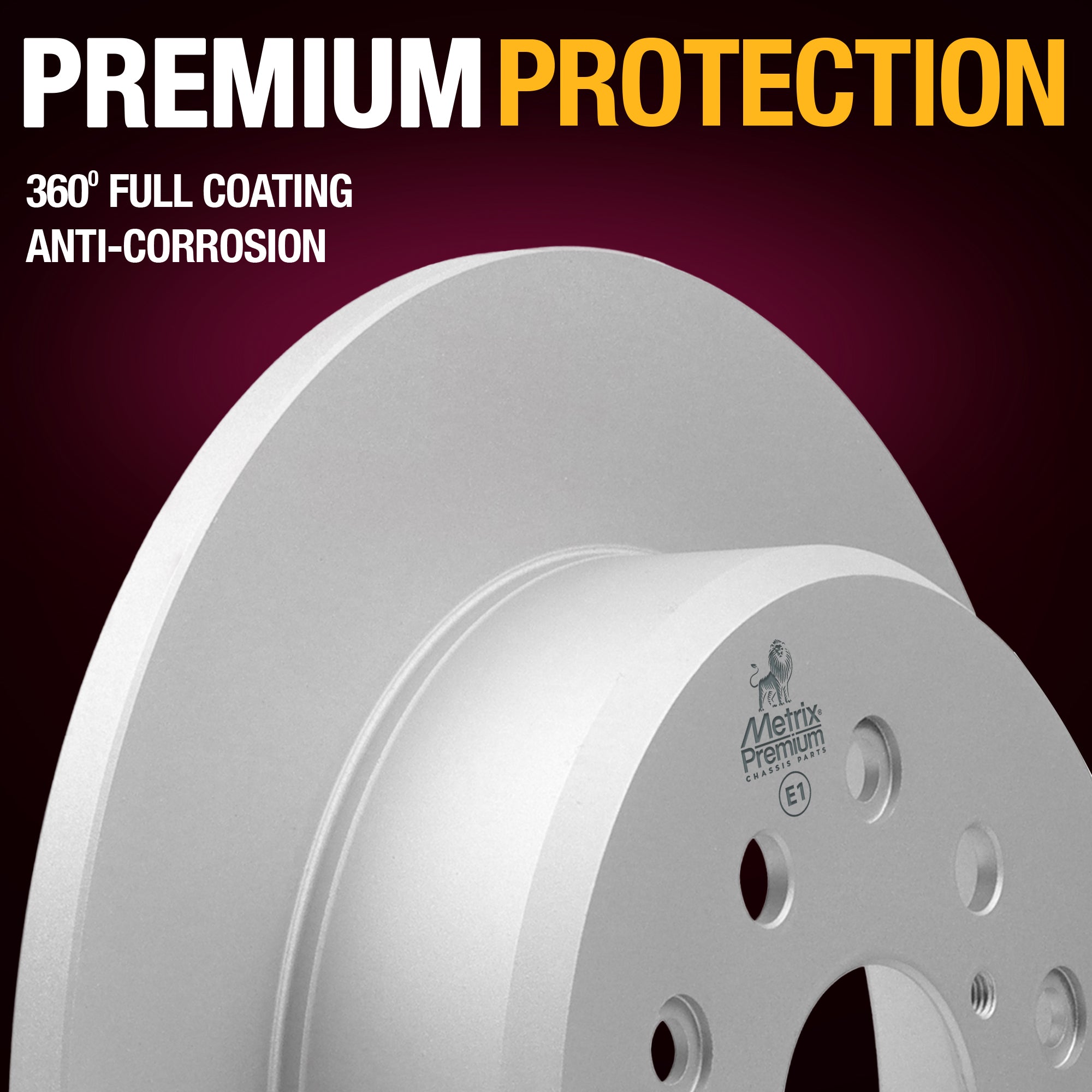 Metrix Premium Rear Disc Brake Rotor Kit 92312MT suspension steering brake parts