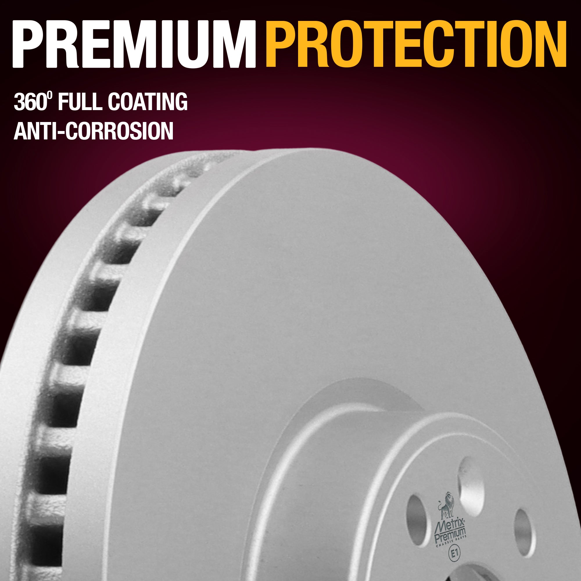 Metrix Premium Front Disc Brake Rotor Kit 92311MT suspension steering brake parts
