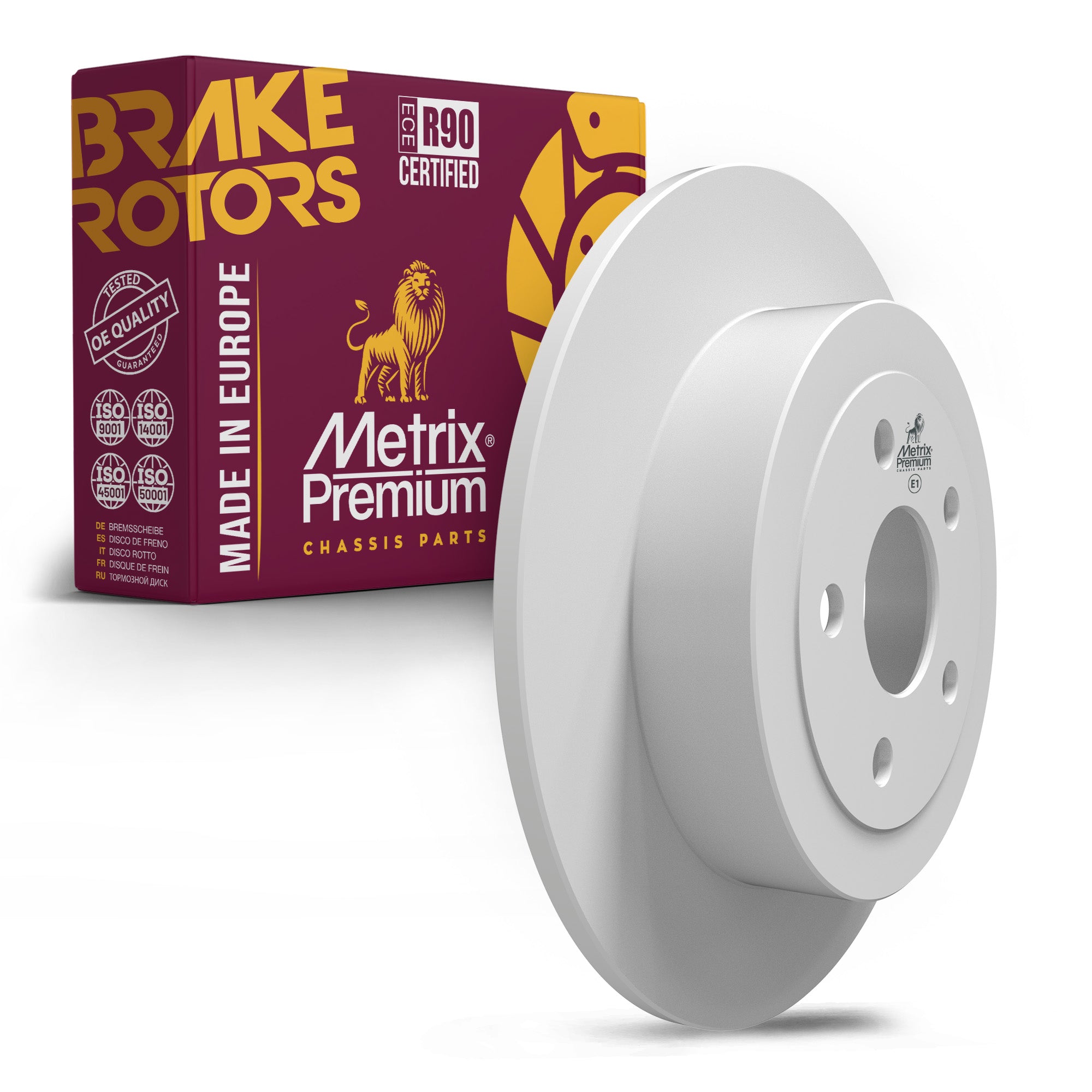 Metrix Premium Chassis Parts Rear Disc Brake Rotor 84460MF OEM fit auto parts