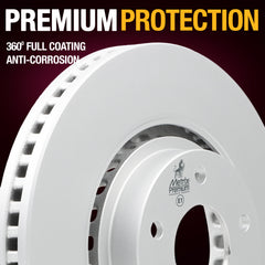 Metrix Premium Front Disc Brake Rotor Kit 92663MT suspension steering brake parts