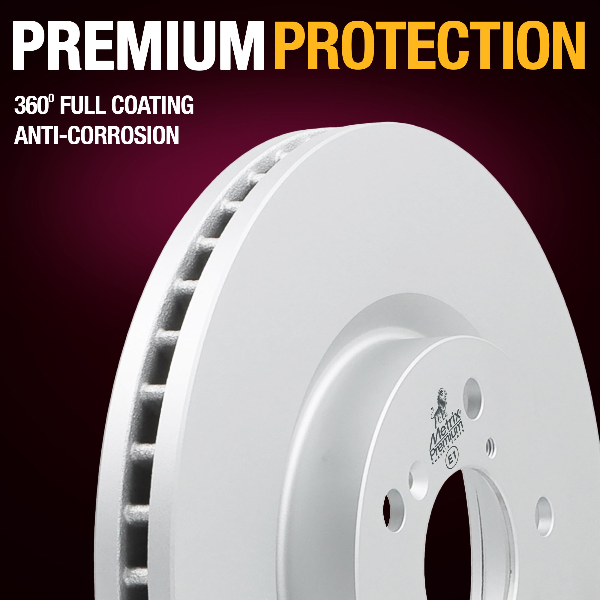 Metrix Premium Front Disc Brake Rotor Kit 92662MT suspension steering brake parts