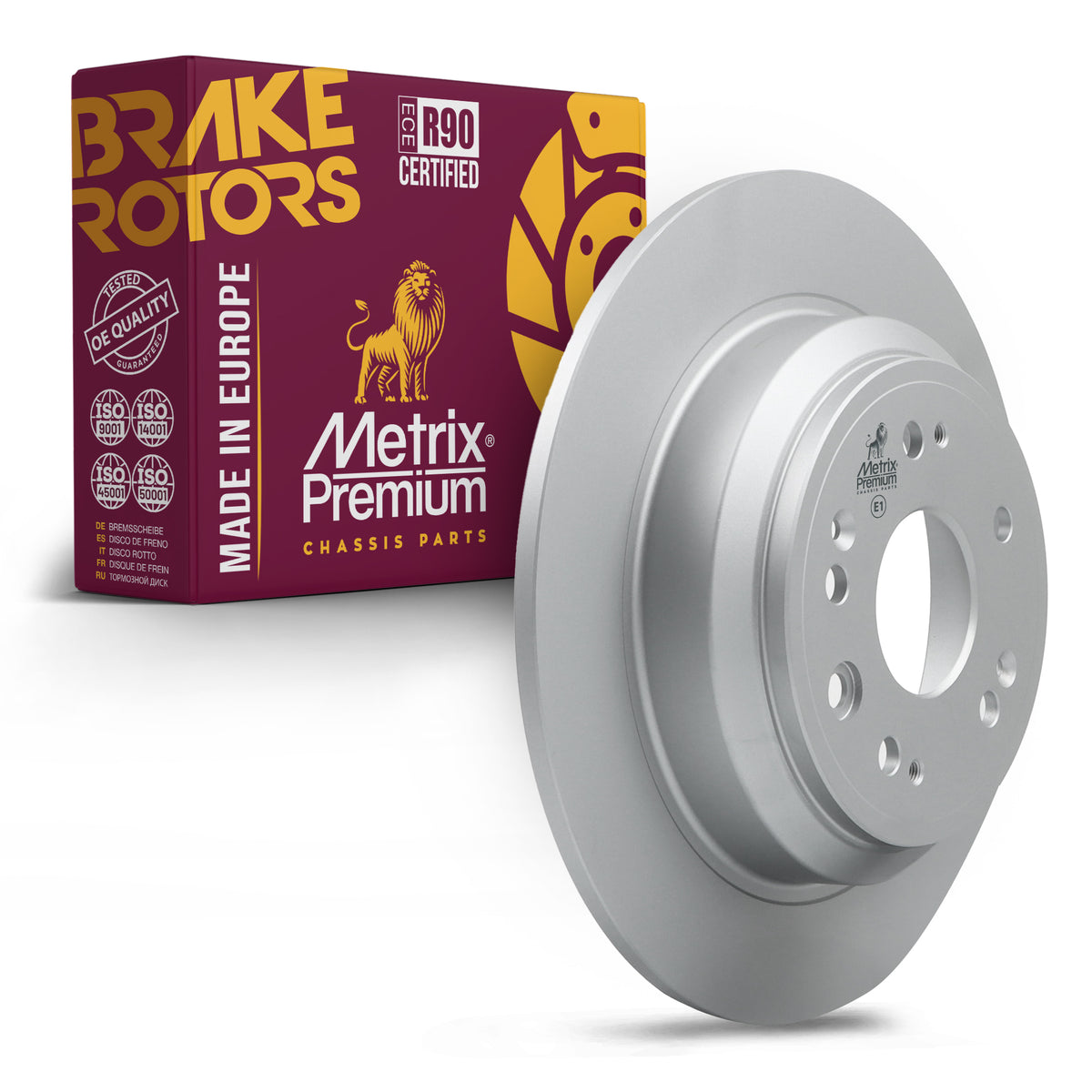 Metrix Premium Rear Disc Brake Rotor 84488MF OEM fit auto parts