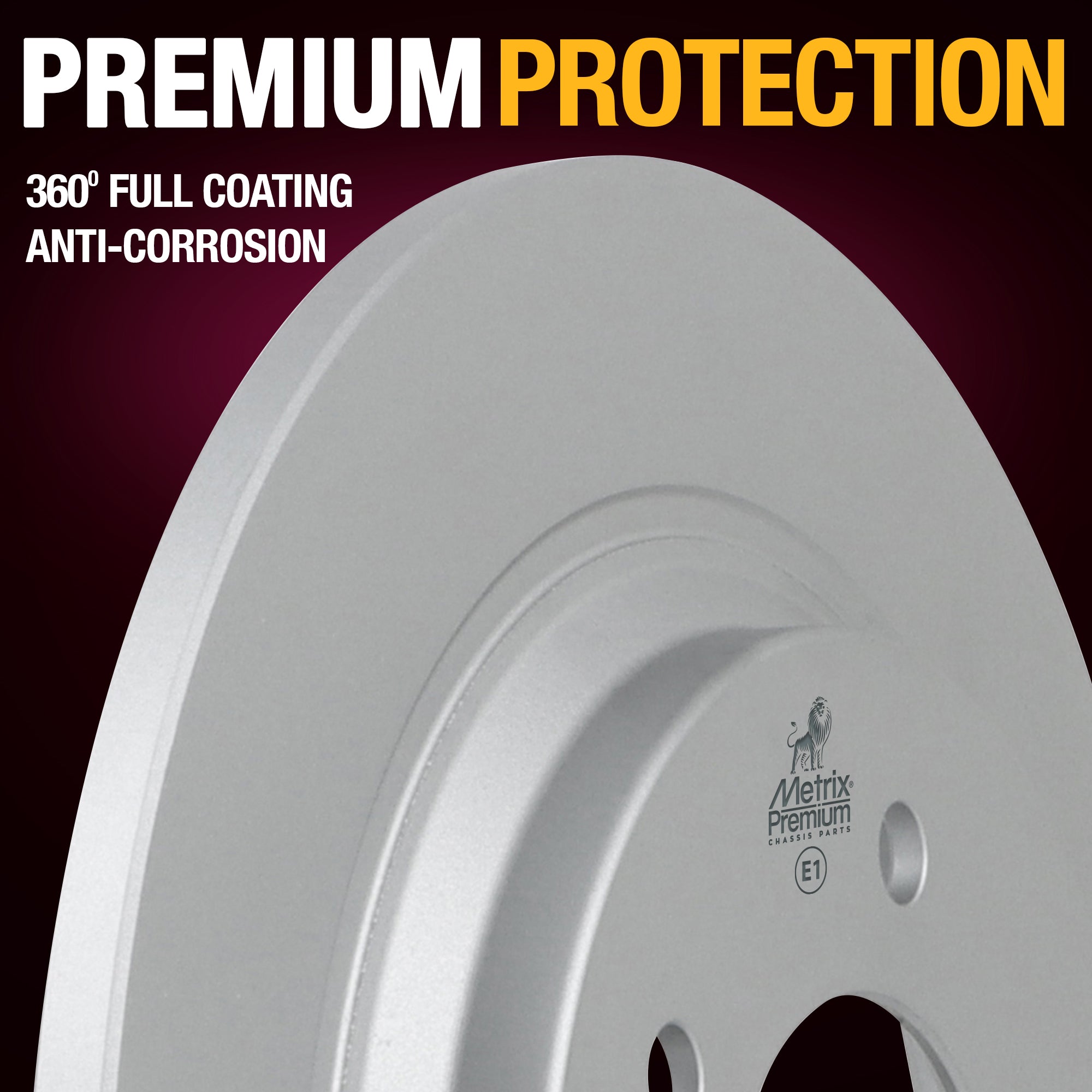 Metrix Premium Rear Disc Brake Rotor Kit 92743MT suspension steering brake parts