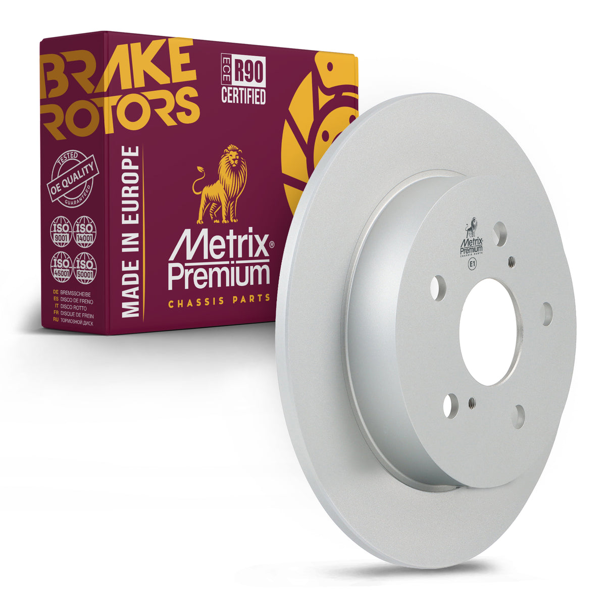 Metrix Premium Rear Disc Brake Rotor 84512MF OEM fit auto parts