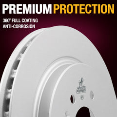 Metrix Premium Rear Disc Brake Rotor Kit 92358MT suspension steering brake parts