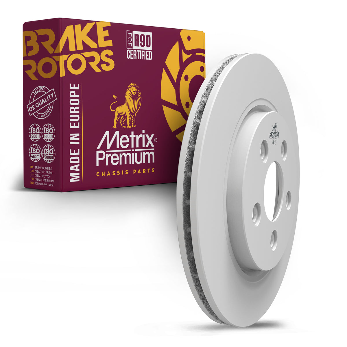 METRIX PREMIUM CHASSIS PARTS Disc Brake Rotor P/N:84523MF Fits: Ford Thunderbird 05-02, Jaguar S-type 05-00, Jaguar Vanden Plas 05-04, Jaguar Xj8 06-04, Lincoln Ls 06-00