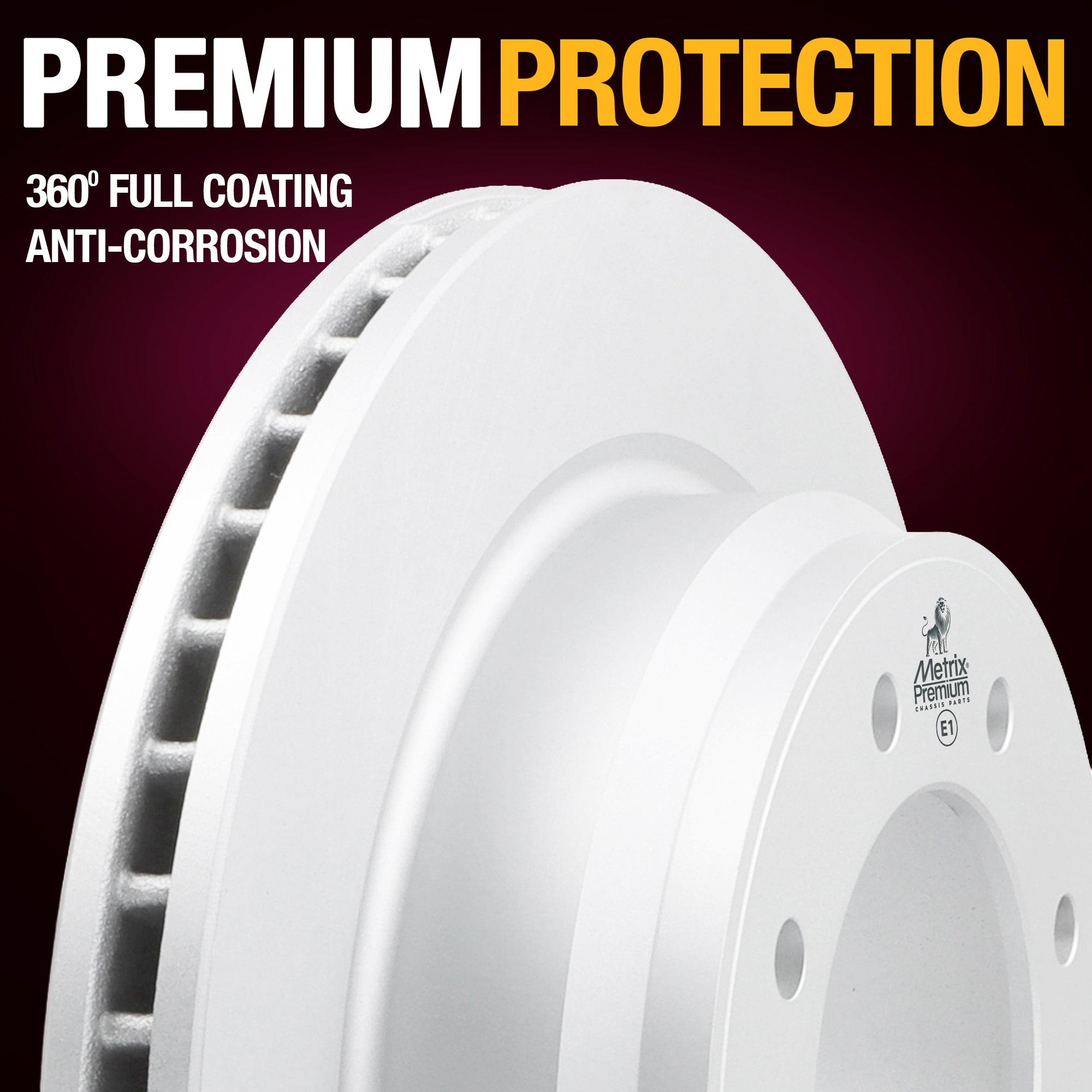 Metrix Premium Rear Disc Brake Rotor Kit 92283MT suspension steering brake parts