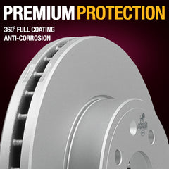 Metrix Premium Front Disc Brake Rotor Kit 92474MT suspension steering brake parts