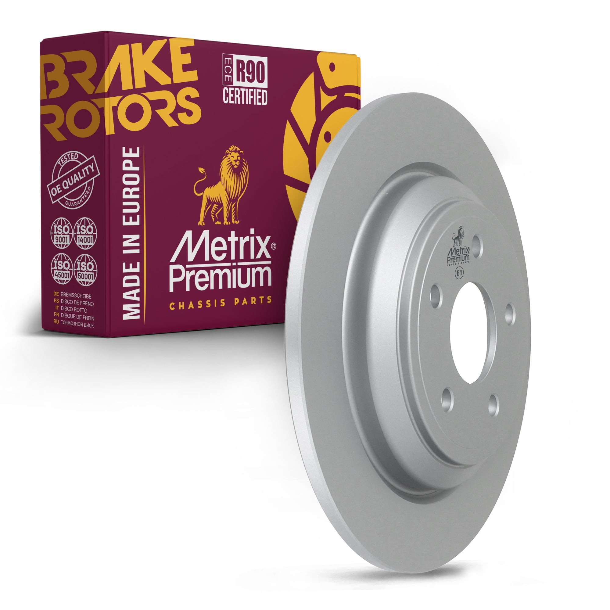 Metrix Premium Rear Disc Brake Rotor 84537MF OEM fit auto parts
