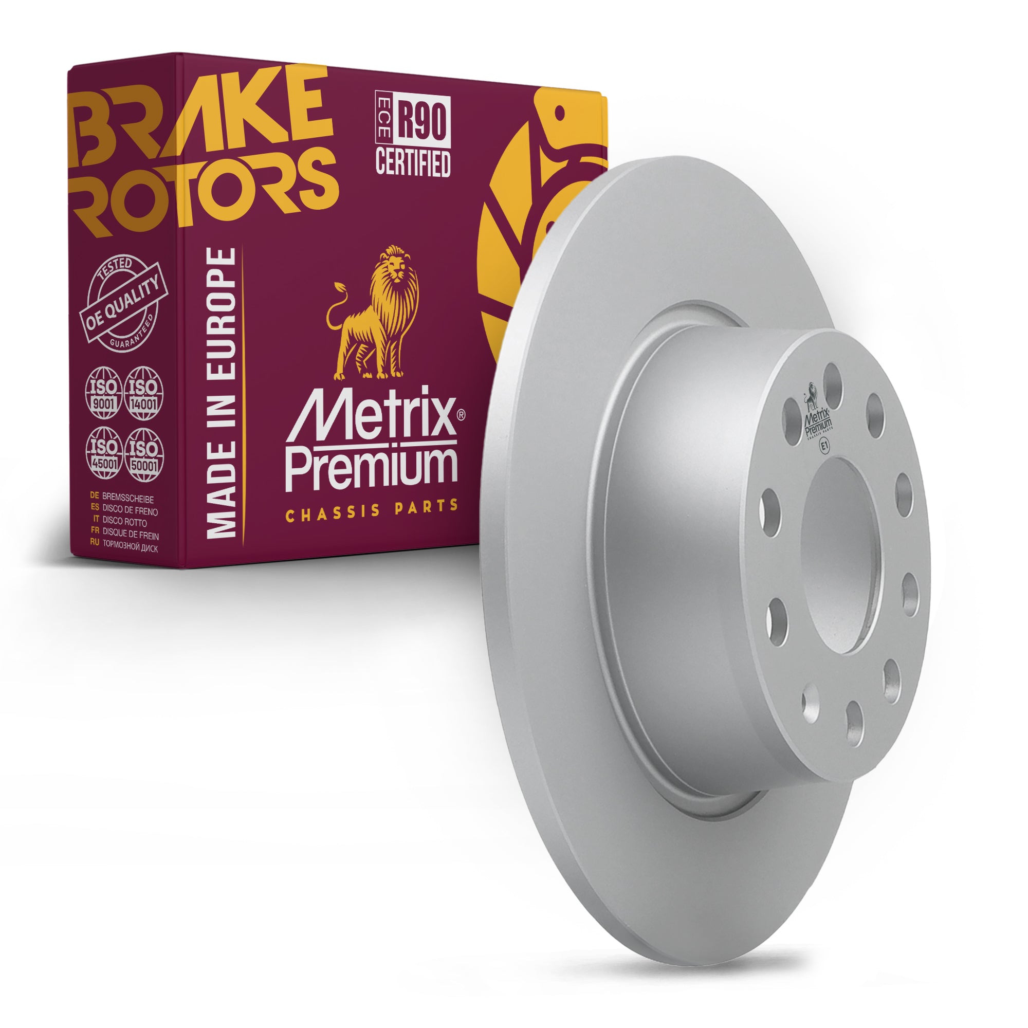 Metrix Premium Rear Disc Brake Rotor 84543MF OEM fit auto parts
