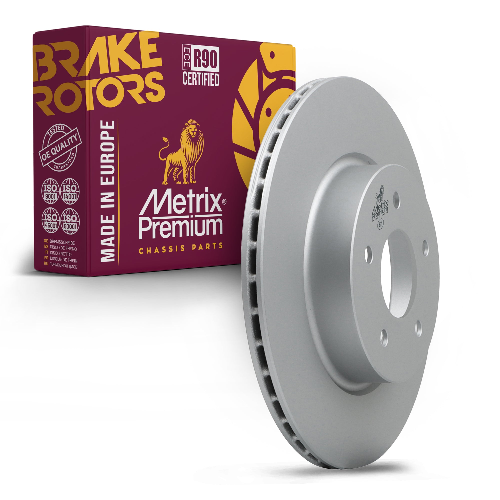 Metrix Premium Rear Disc Brake Rotor 84550MF OEM fit auto parts