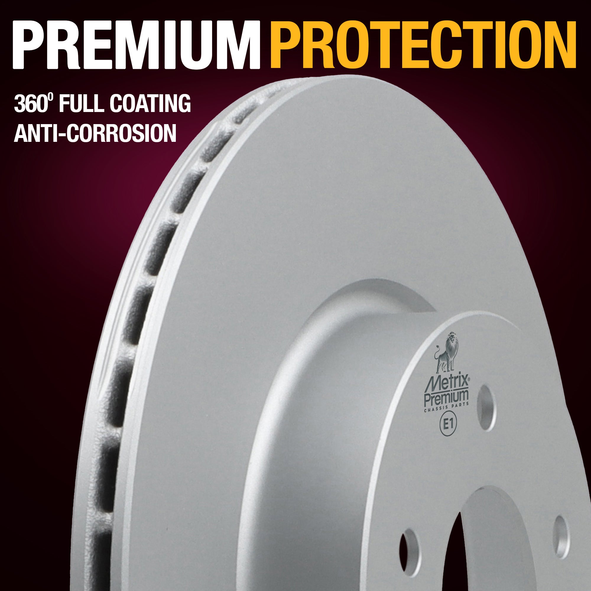 Metrix Premium Rear Disc Brake Rotor 84550MF suspension steering brake parts