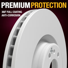 METRIX PREMIUM CHASSIS PARTS Disc Brake Rotor P/N:84556MF Fits: Audi A6 18-12, Audi A6 Quattro 18-12, Audi A7 17-16, Audi A7 Quattro 18-12, Audi A8 Quattro 14-13