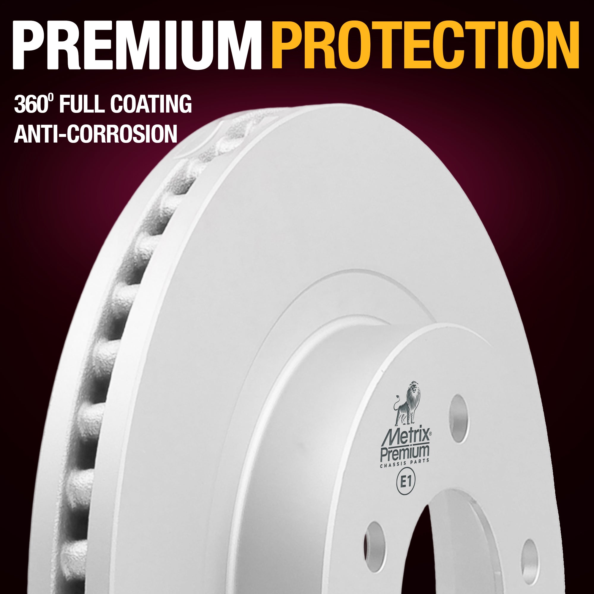Metrix Premium Front Disc Brake Rotor Kit 92353MT suspension steering brake parts