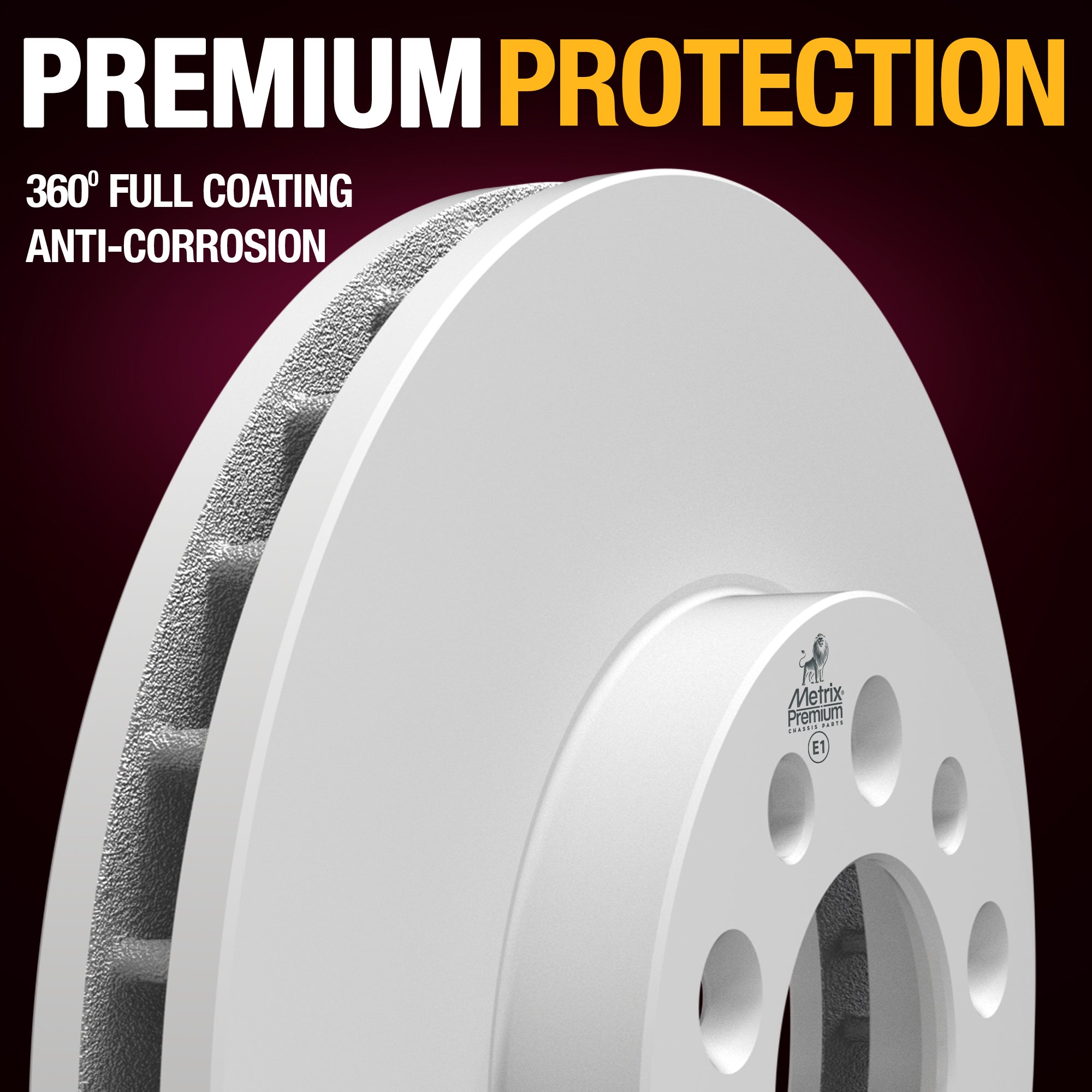 METRIX PREMIUM CHASSIS PARTS Disc Brake Rotor P/N:84566MF Fits: Ford Windstar 03-99