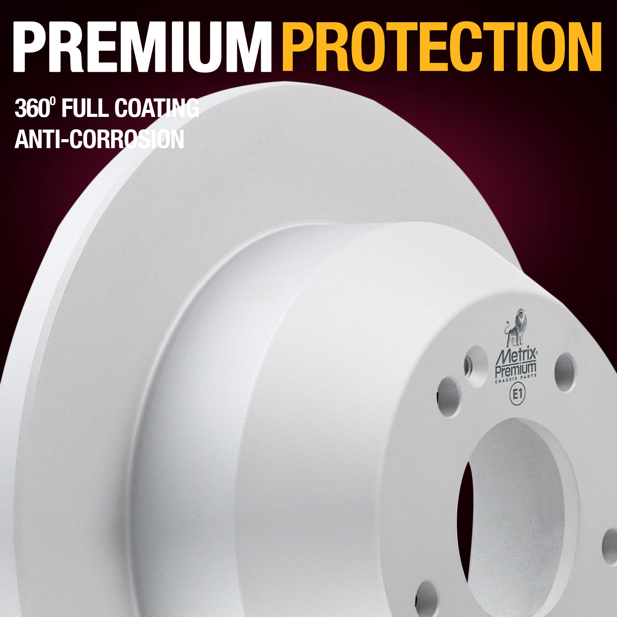 Metrix Premium Rear Disc Brake Rotor Kit 92657MT suspension steering brake parts