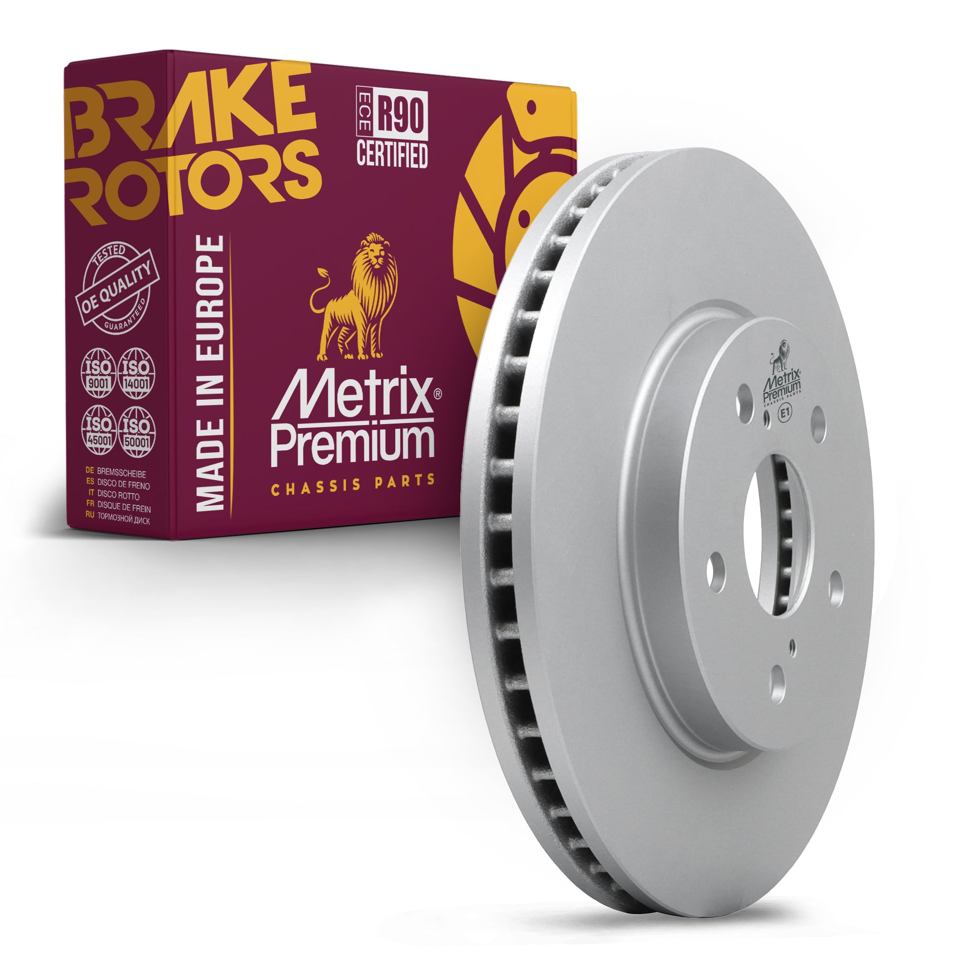 Metrix Premium Front Disc Brake Rotor 84614MF OEM fit auto parts