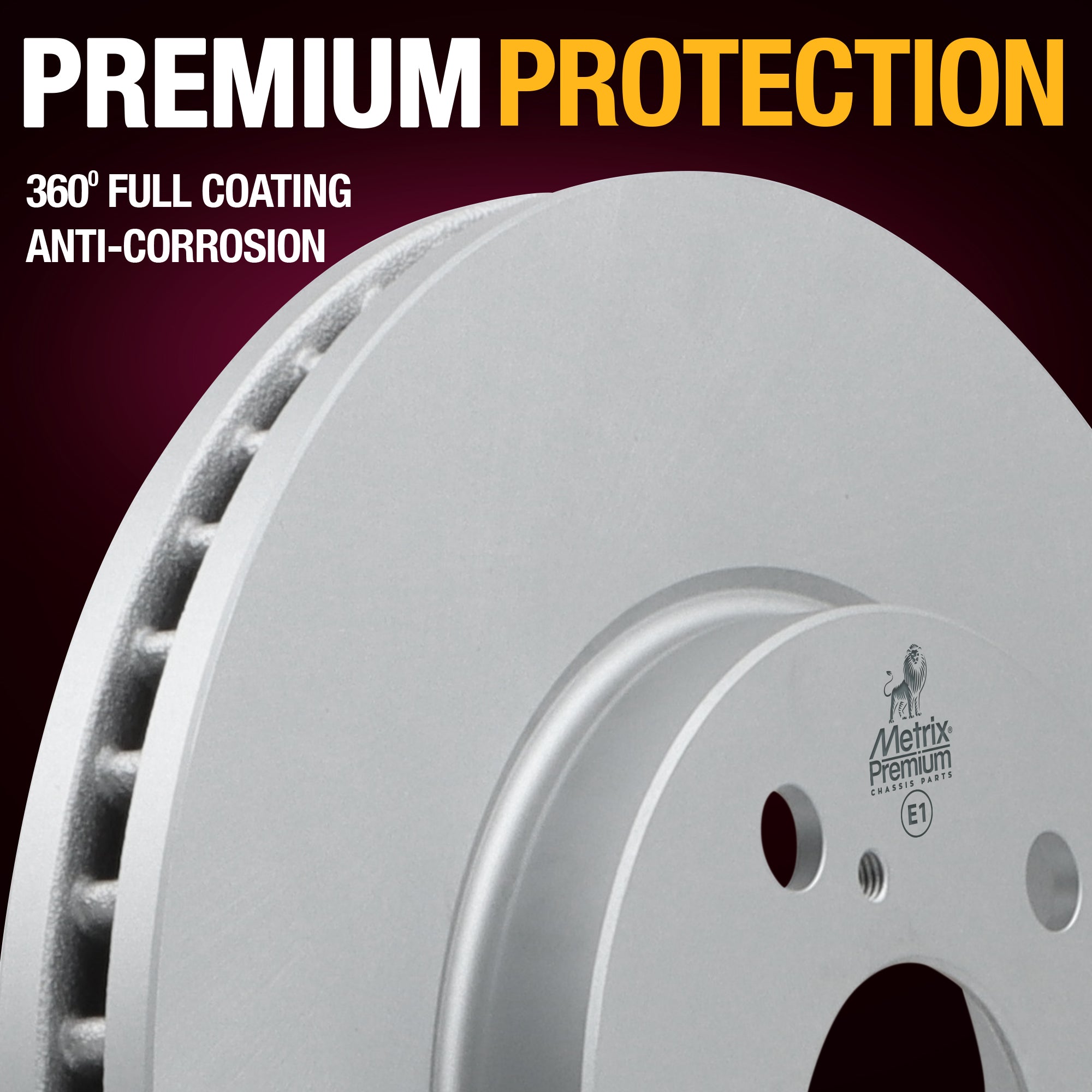 Metrix Premium Front Disc Brake Rotor 84614MF suspension steering brake parts