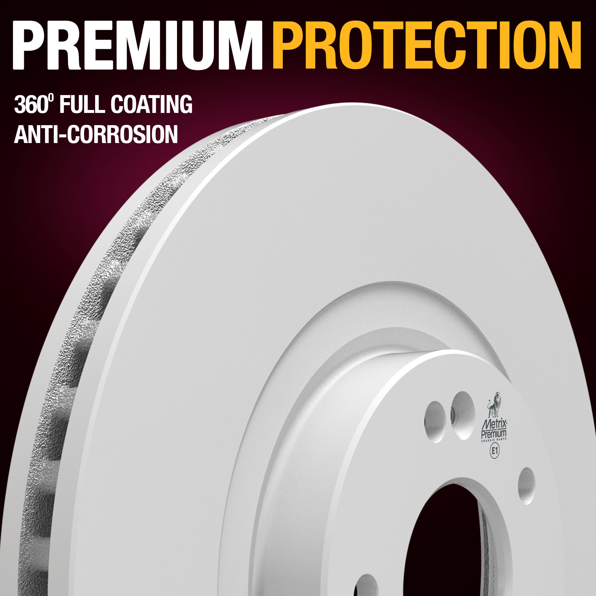 METRIX PREMIUM CHASSIS PARTS Disc Brake Rotor P/N:84638MF Fits: Kia Sorento 20-16