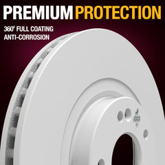 METRIX PREMIUM CHASSIS PARTS Disc Brake Rotor P/N:84638MF Fits: Kia Sorento 20-16