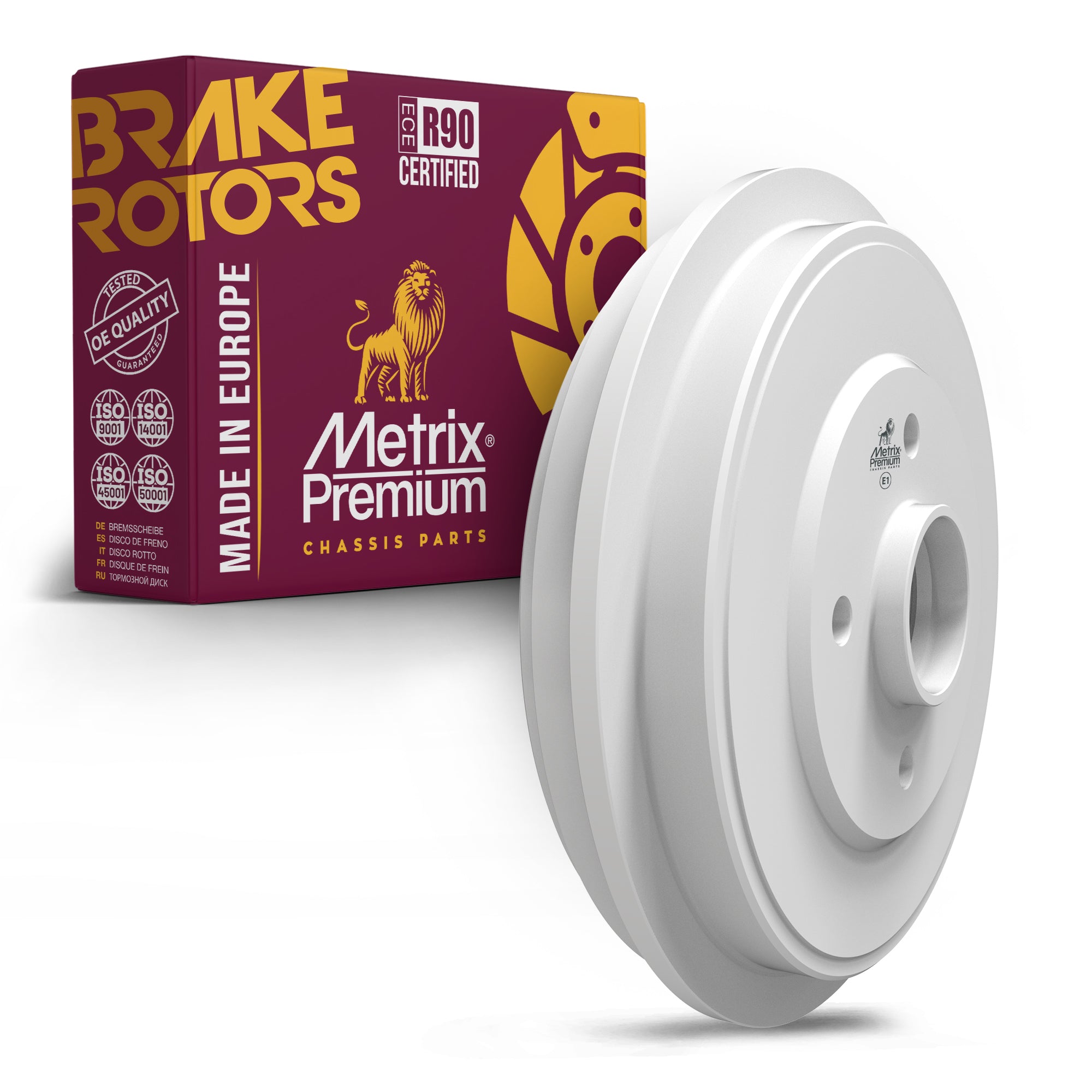 Metrix Premium Chassis Parts Rear Brake Drum 84639MF OEM fit auto parts