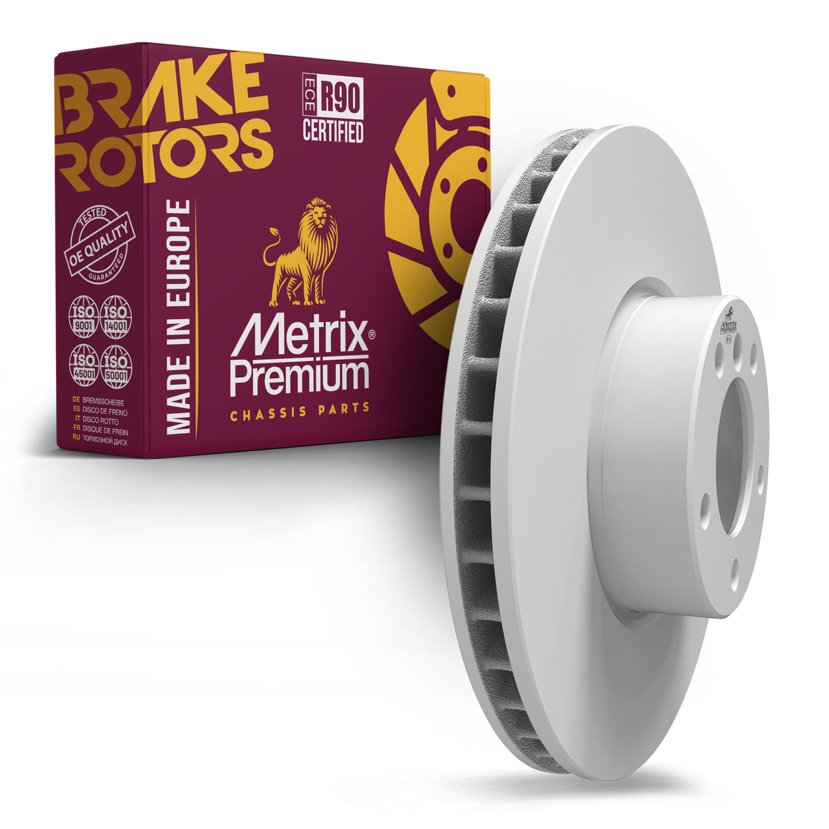 METRIX PREMIUM CHASSIS PARTS Disc Brake Rotor P/N:84660MF Fits: BMW 328i 00-99, BMW 330ci 06-01, BMW 330i 05-01, BMW 330xi 05-01