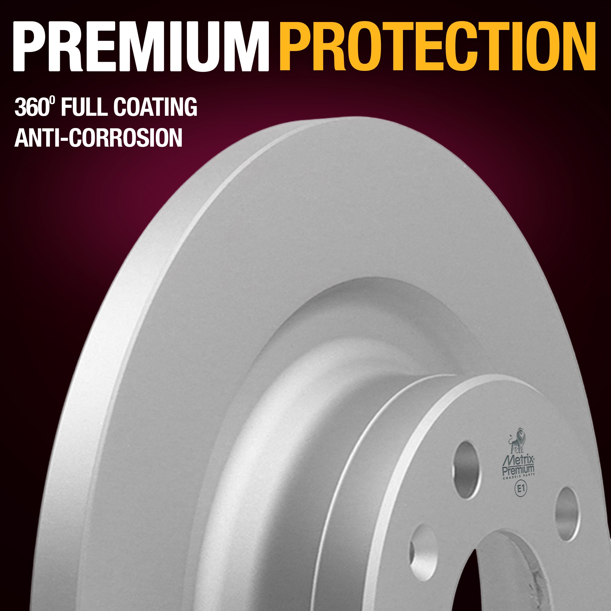 Metrix Premium Rear Disc Brake Rotor Kit 92305MT suspension steering brake parts