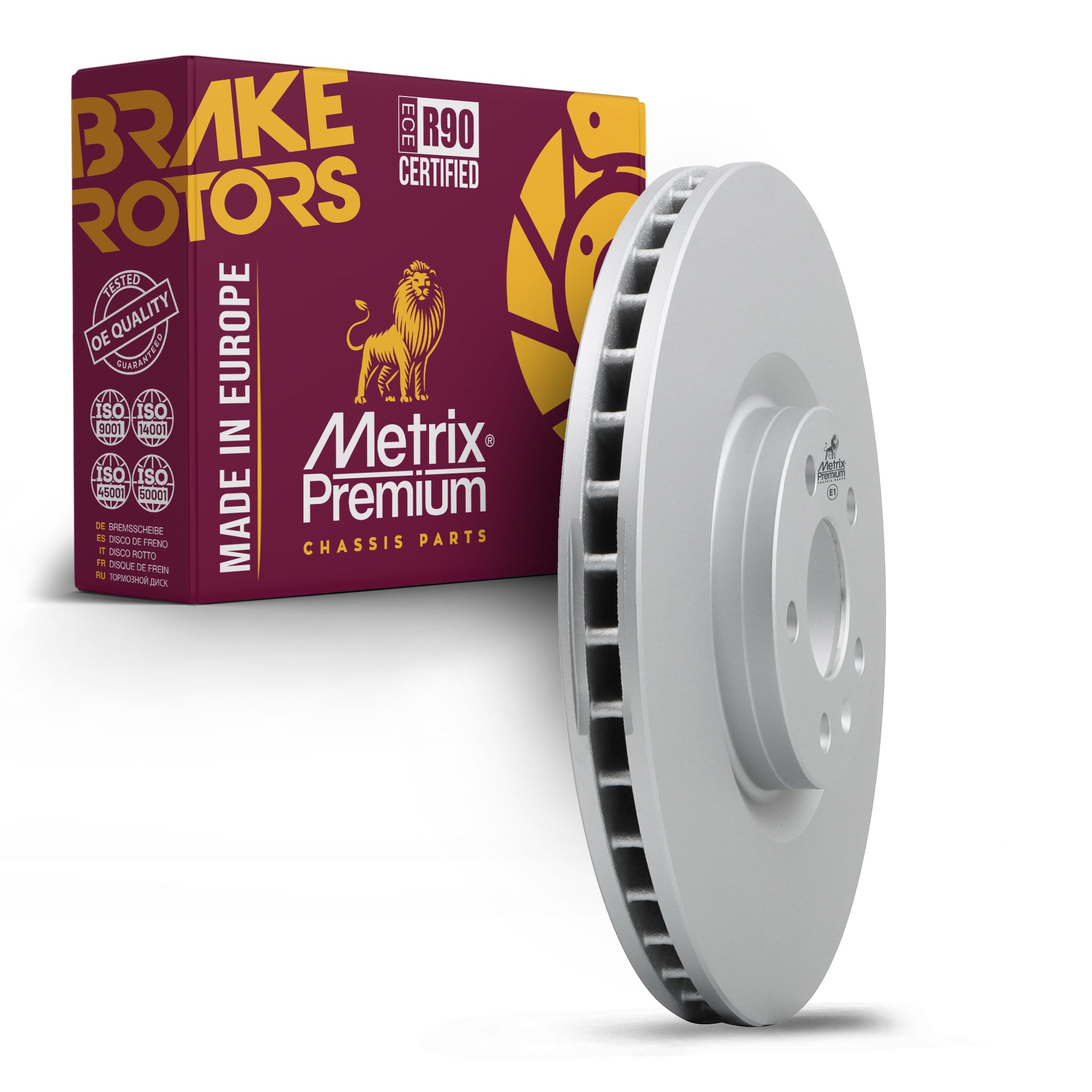 Metrix Premium Front Disc Brake Rotor 84681MF OEM fit auto parts