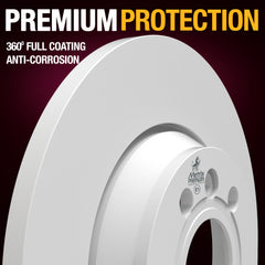 METRIX PREMIUM CHASSIS PARTS Disc Brake Rotor P/N:84697MF Fits: Volkswagen Eurovan 03-99