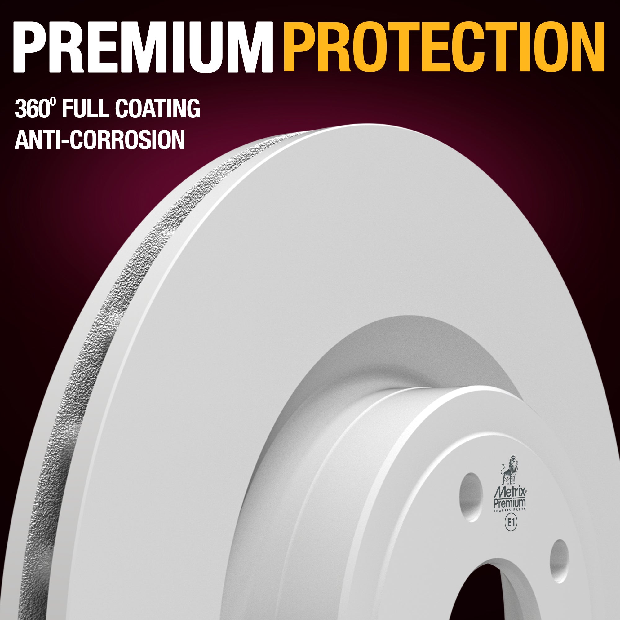 Metrix Premium Chassis Parts Rear Disc Brake Rotor Kit 91892MT suspension steering brake parts
