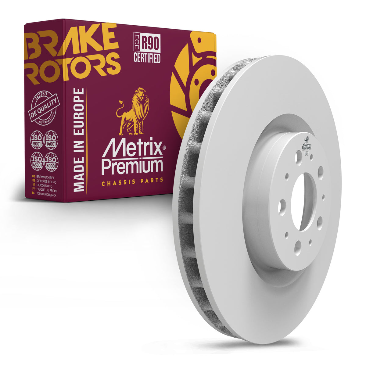 Metrix Premium Chassis Parts Front Disc Brake Rotor 84730MF OEM fit auto parts