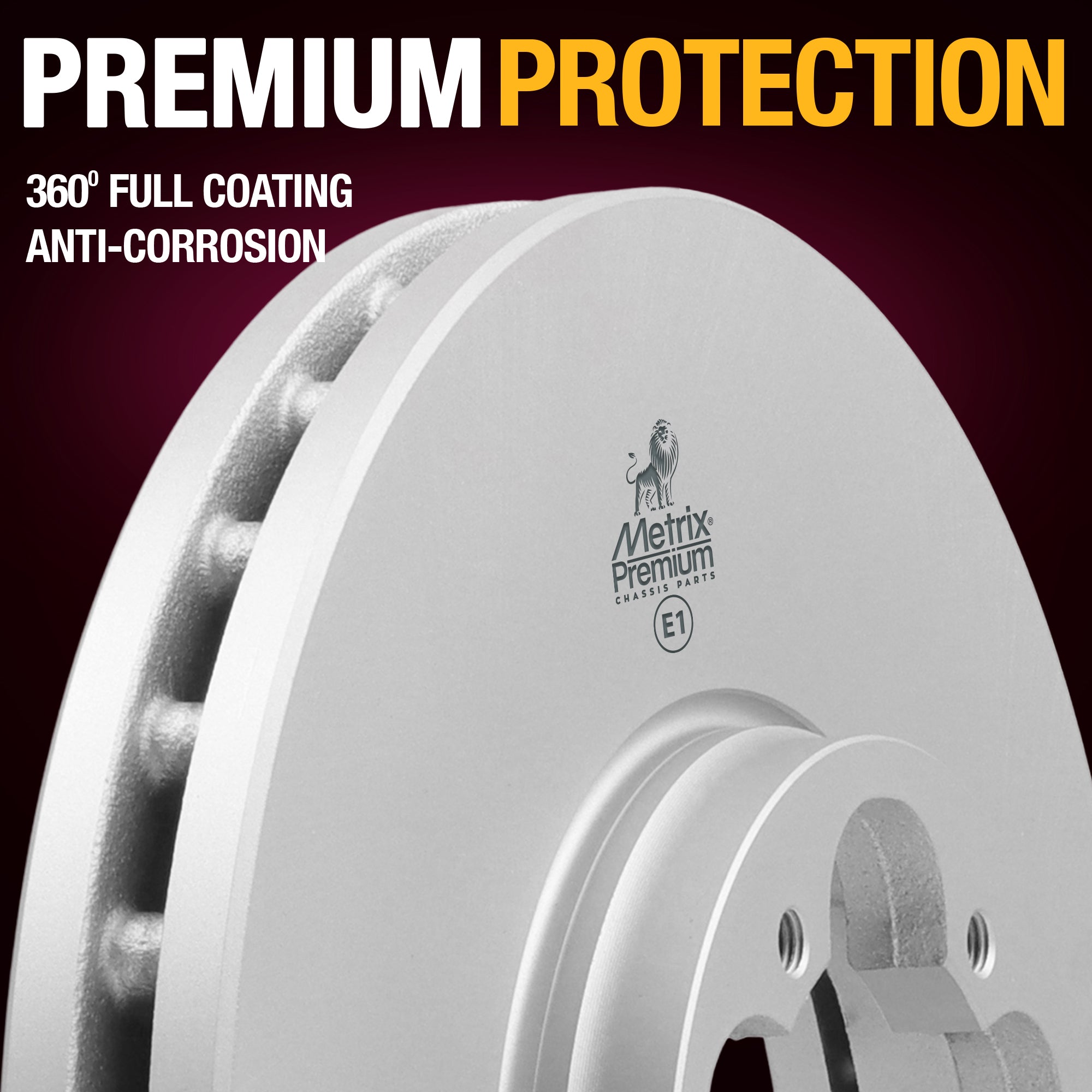 Metrix Premium Front Disc Brake Rotor Kit 92348MT suspension steering brake parts