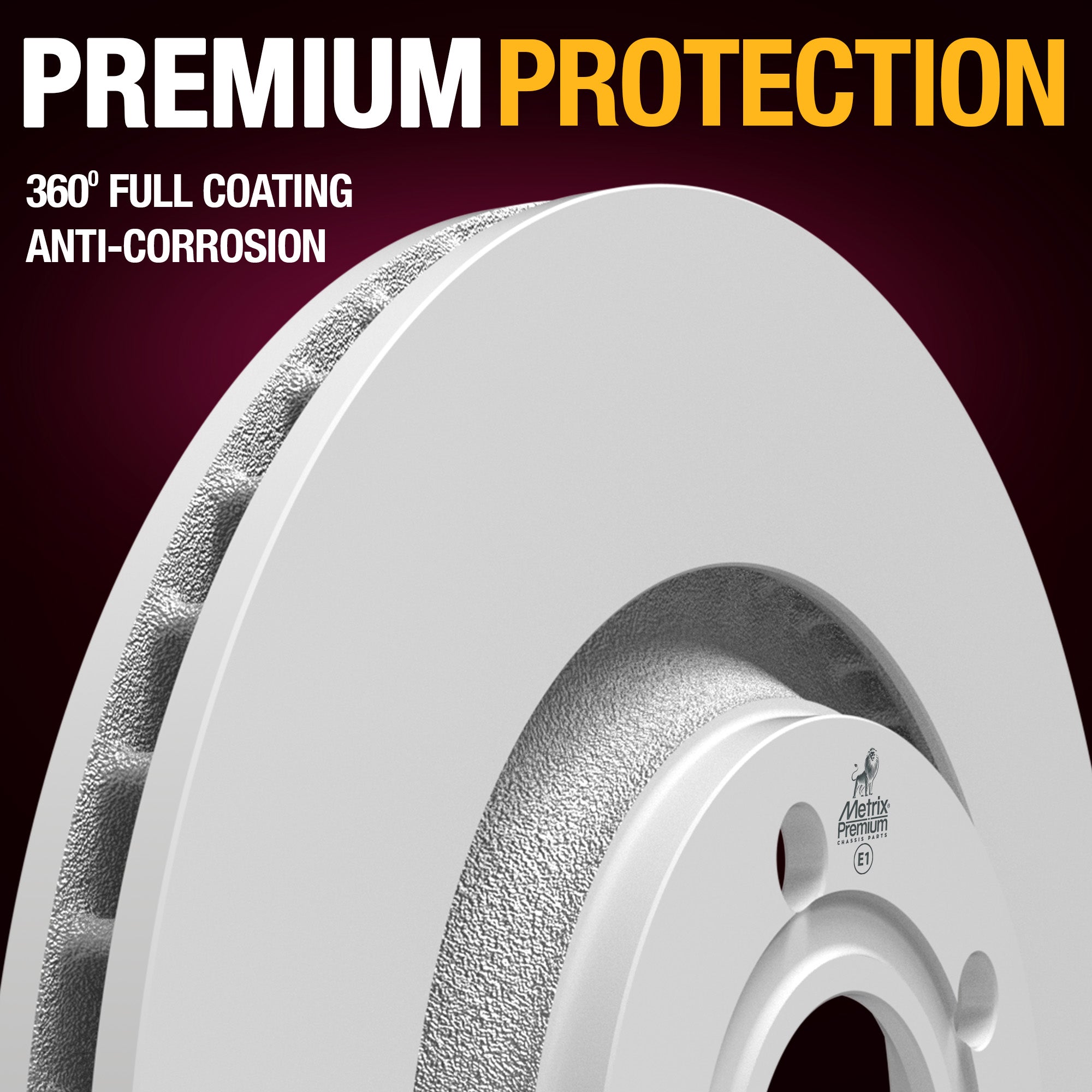 Metrix Premium Chassis Parts Rear Disc Brake Rotor Kit 91849MT suspension steering brake parts