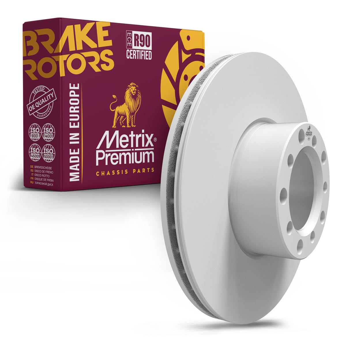 METRIX PREMIUM CHASSIS PARTS Disc Brake Rotor P/N:84755MF Fits: Mercedes-benz 300sd, Mercedes-benz 380se, Mercedes-benz 380sel, Mercedes-benz 380sl, Mercedes-benz 380slc, Mercedes-benz 450sel, Mercedes-benz 450sl, Mercedes-benz 500sec