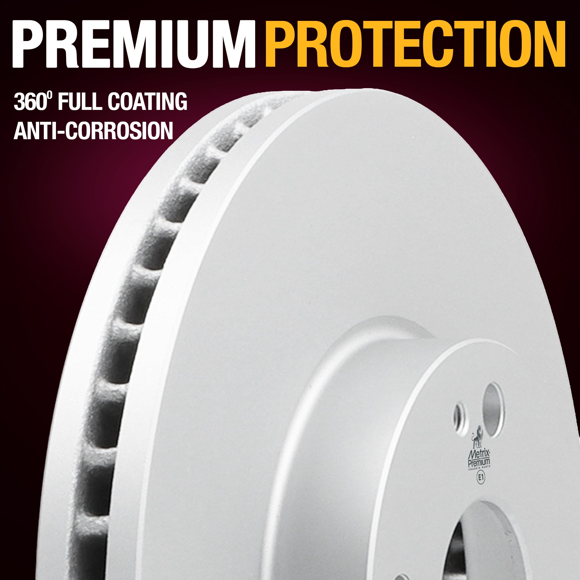 Metrix Premium Front Disc Brake Rotor Kit 92280MT suspension steering brake parts