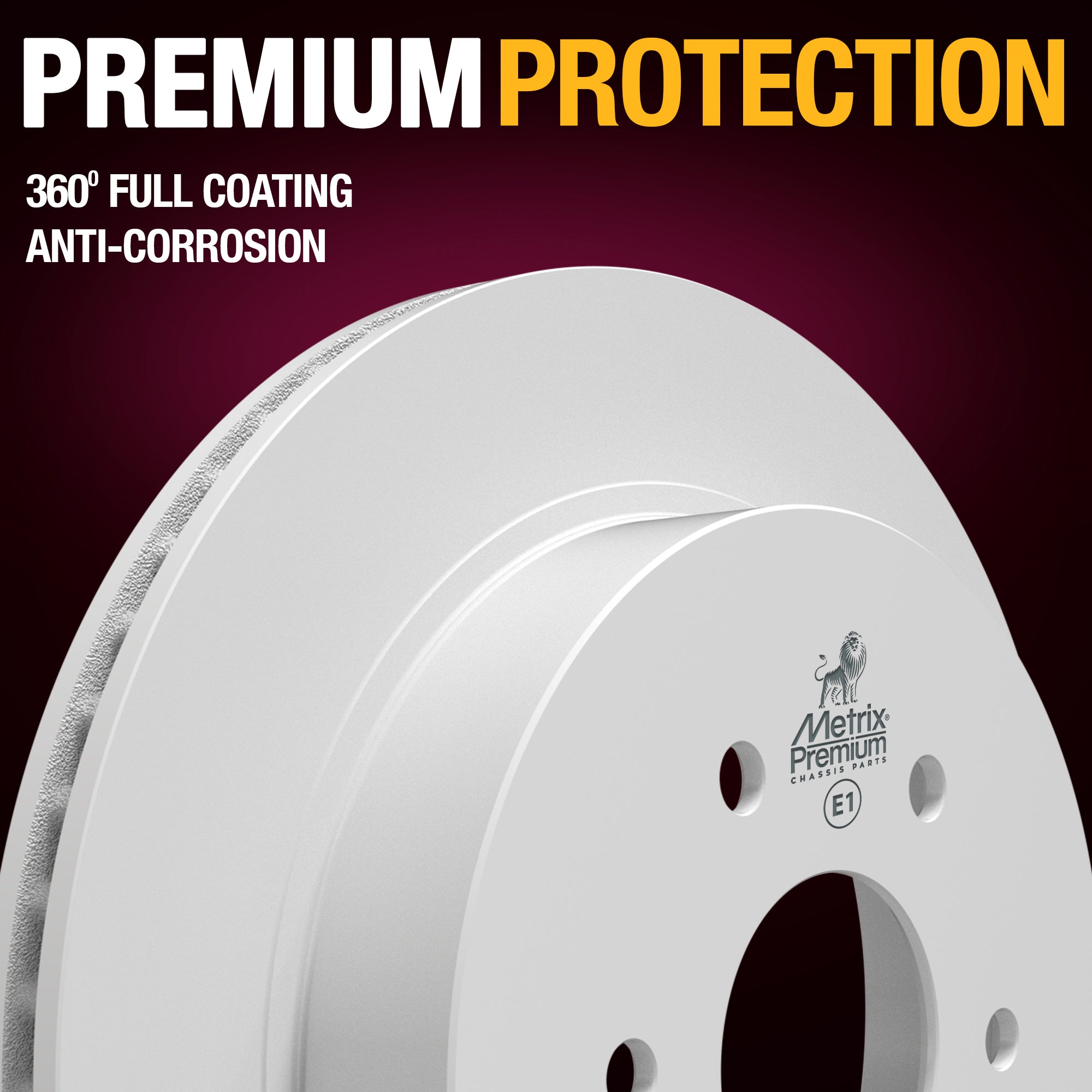 Metrix Premium Rear Disc Brake Rotor Kit 92463MT suspension steering brake parts