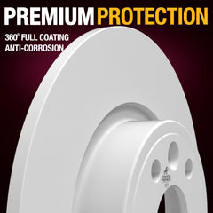 METRIX PREMIUM CHASSIS PARTS Disc Brake Rotor P/N:84791MF Fits: Jaguar Xe 19-17