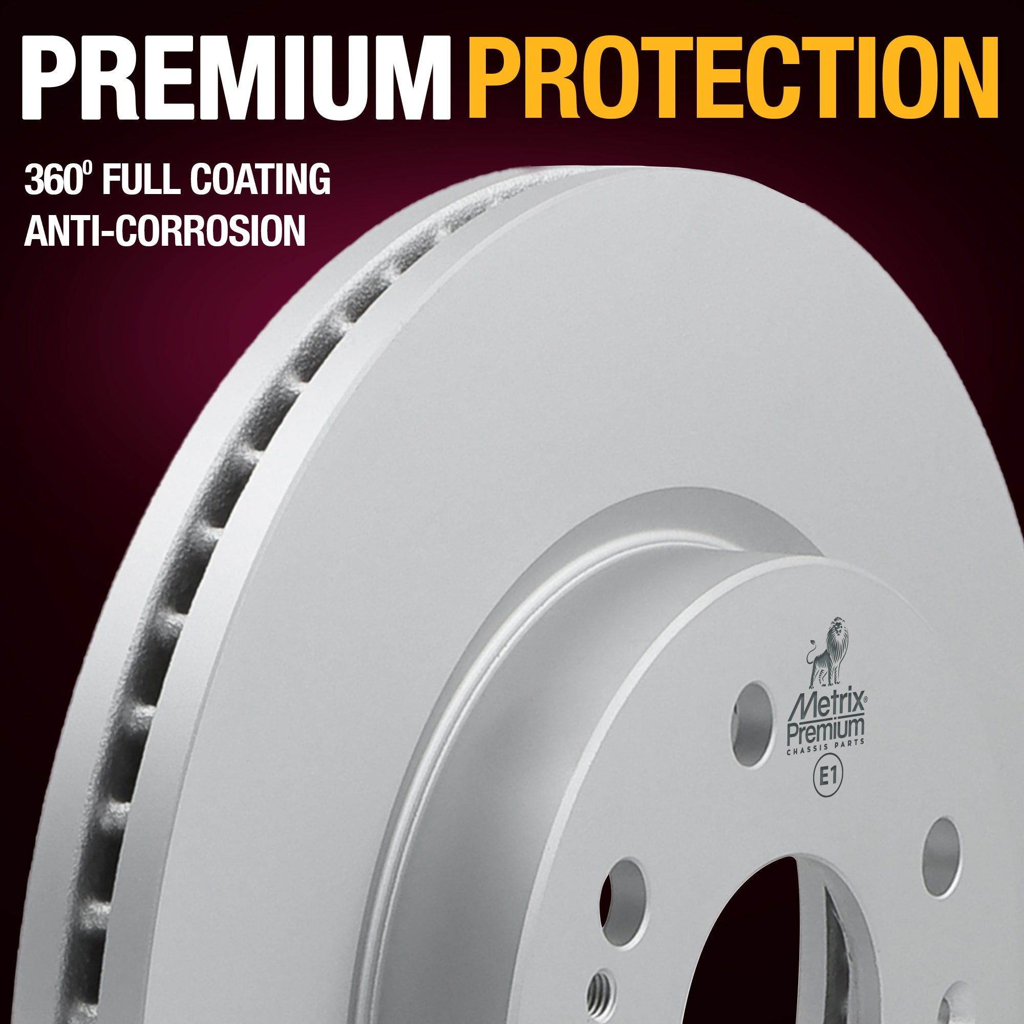 Metrix Premium Front Disc Brake Rotor 84804MF spare car parts