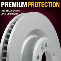 Metrix Premium Front Disc Brake Rotor Kit 92461MT suspension steering brake parts