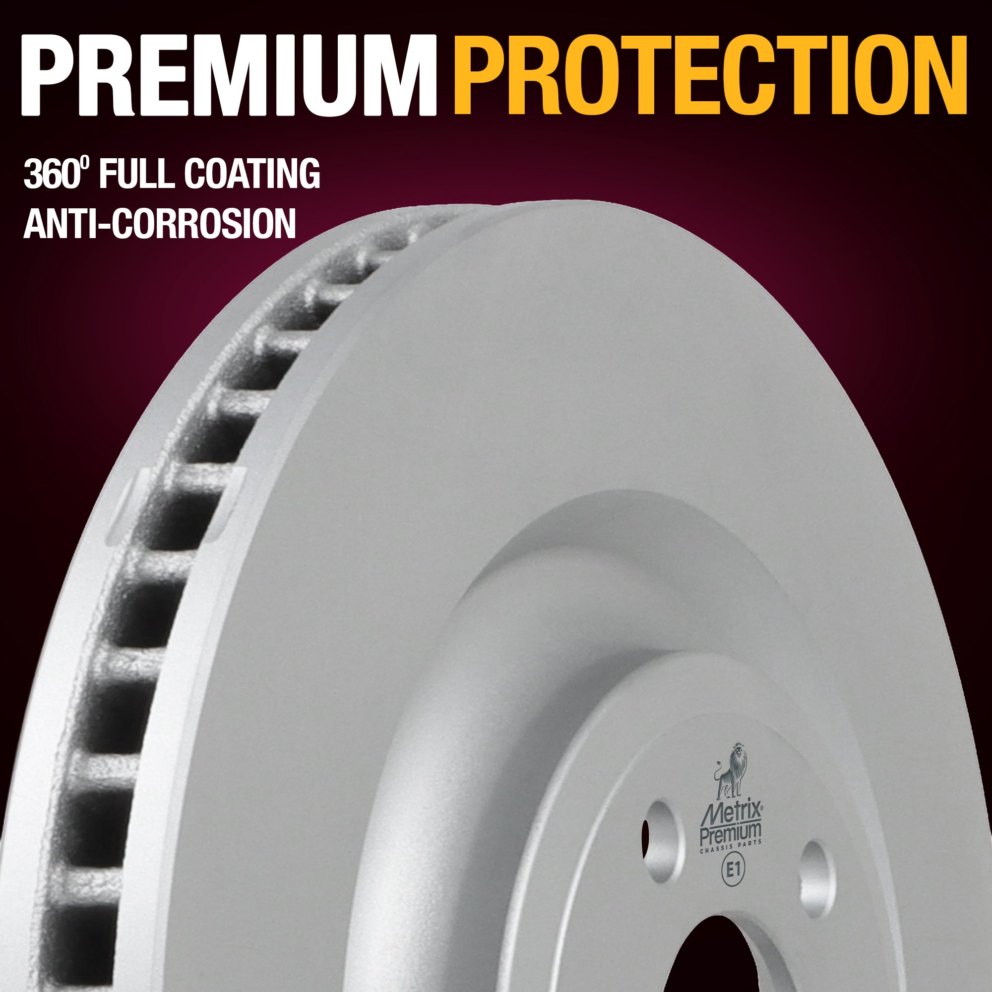 Metrix Premium Rear Disc Brake Rotor Kit 92460MT suspension steering brake parts