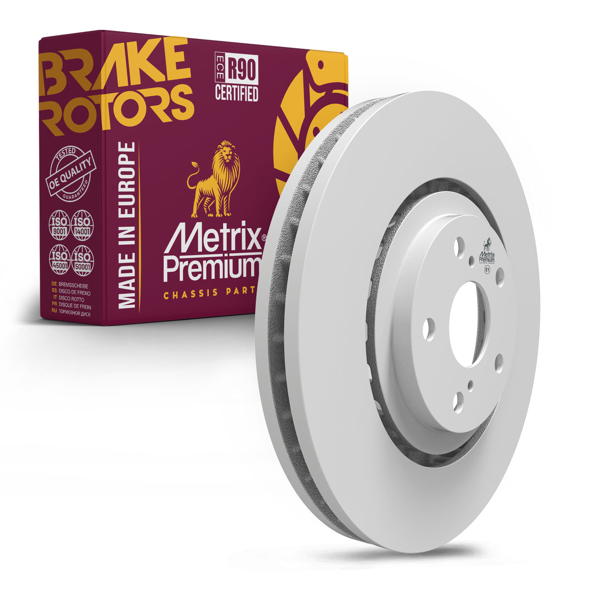 Metrix Premium Chassis Parts Front Disc Brake Rotor 84808MF OEM fit auto parts