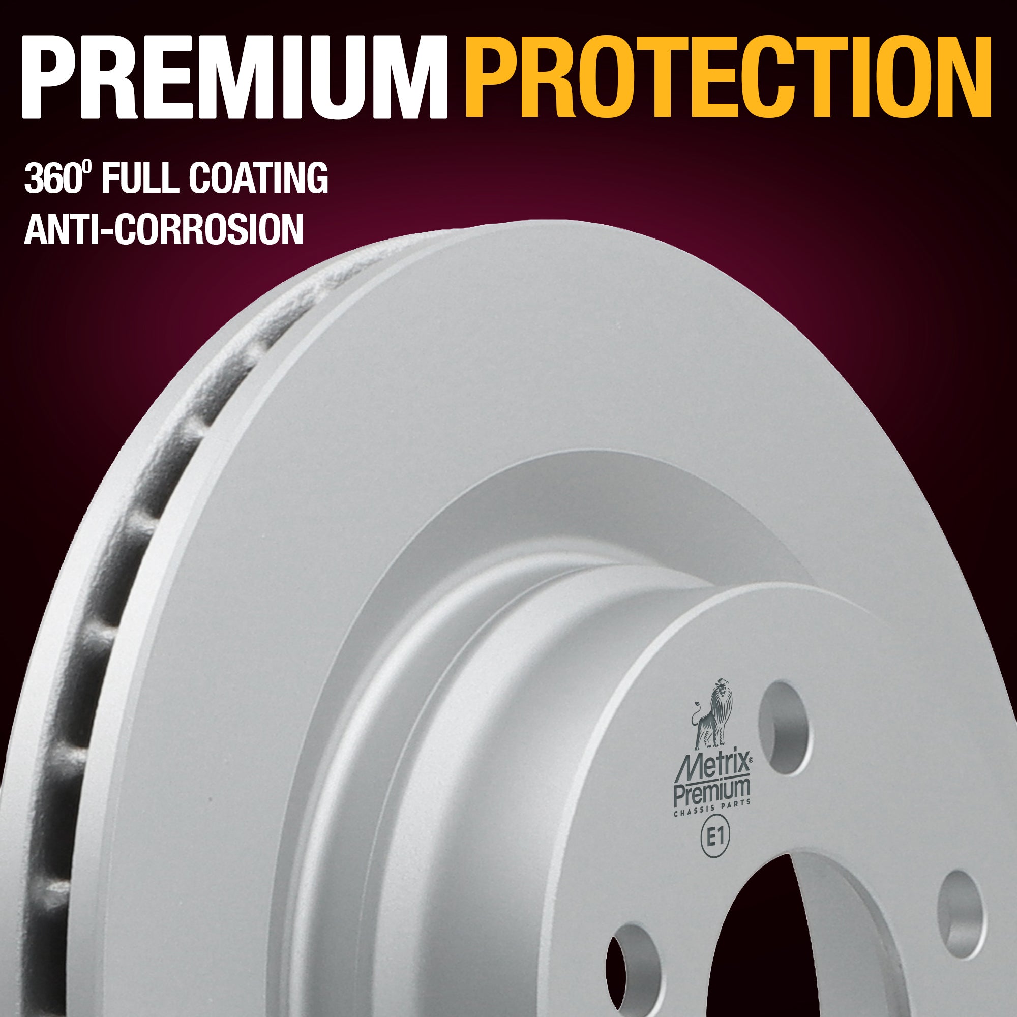 Metrix Premium Rear Disc Brake Rotor Kit 92457MT suspension steering brake parts